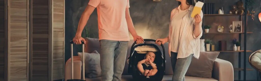 Ini Kegunaan Baby Bassinet, Keranjang Bayi di Pesawat untuk Kenyamanan dan Keamanan Bayi