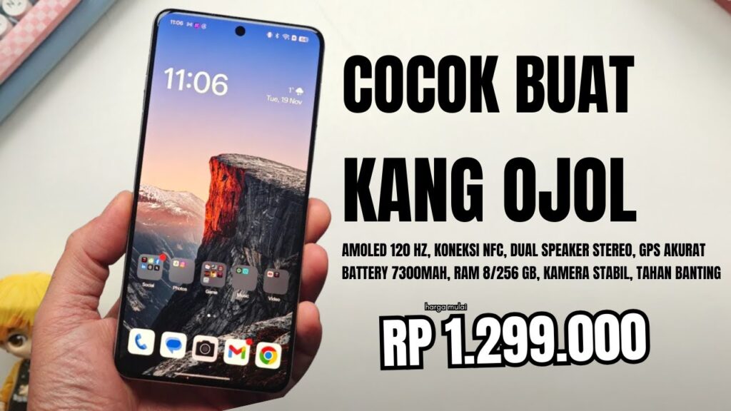 9 Rekomendasi HP Baterai Besar yang Tahan Lama, Cocok untuk Driver Ojek Online
