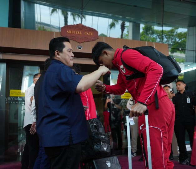 Erick Thohir Sambut Hangat Kepulangan Timnas U-17, Apa Pesan Pentingnya? Erick Thohir Sambut Hangat Kepulangan Timnas U-17, Apa Pesan Pentingnya?