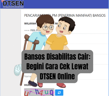 Bansos Disabilitas Cair 2025: Cara Cek Penerima Melalui Aplikasi DTSEN Online Mudah & Cepat