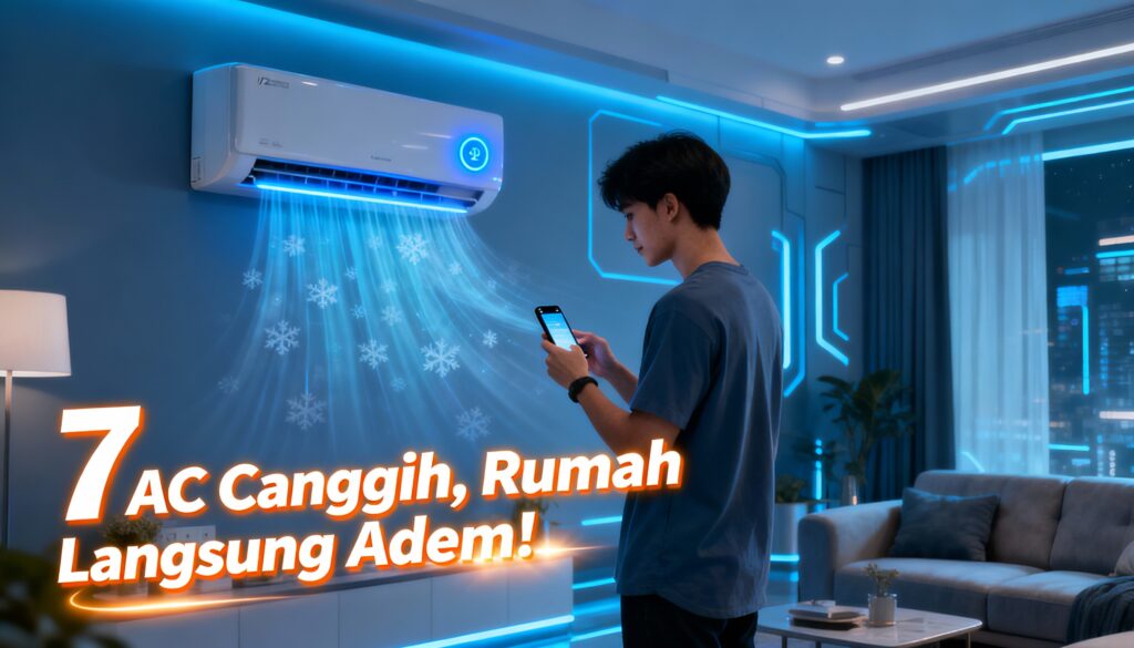 7 Rekomendasi AC 1/2 PK Ramah Kantong, Dingin Cepat Tanpa Bikin Dompet Beku