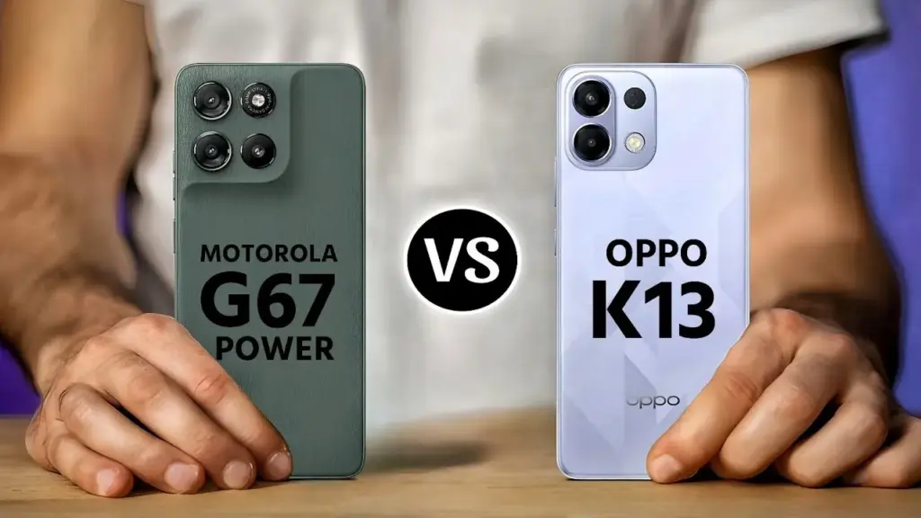 Motorola G67 Power Vs Oppo K13: Perbandingan Spesifikasi dan Fitur Unggulan 2025