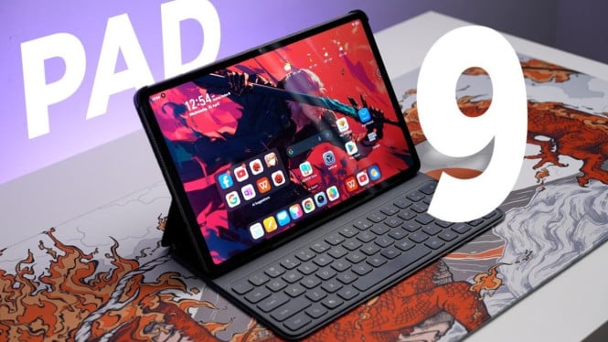 Honor Pad 9 Bundling Keyboard & Stylus, Tablet All-Rounder Terbaik di Bawah 4 Juta