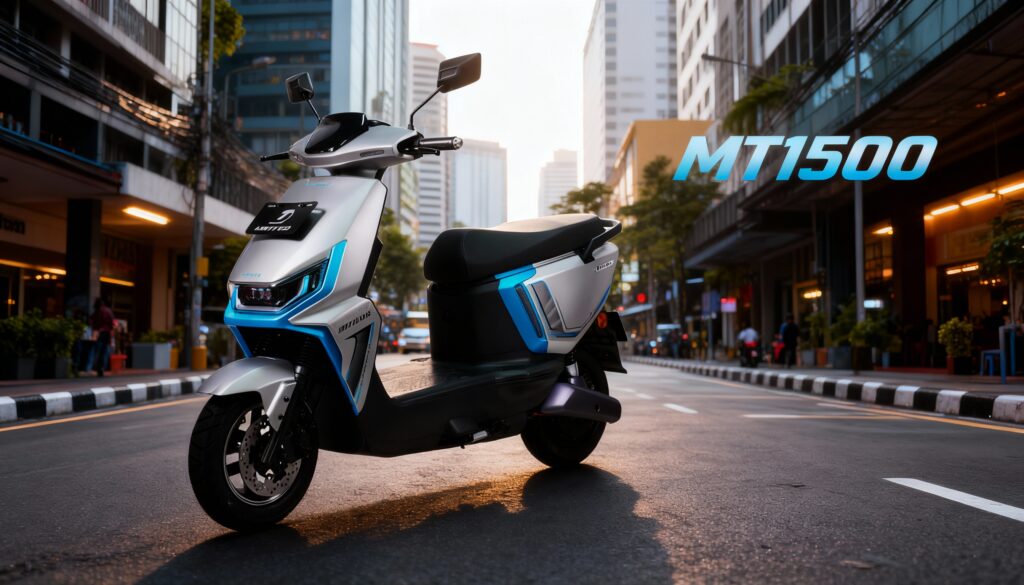 Motor Listrik United MT1500 Top Speed 70 Km/Jam, Harga Cuma Rp 16 Juta