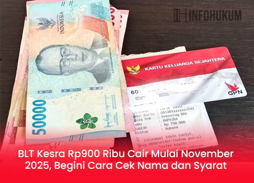 BLT Kesra Rp900 Ribu Cair November 2025: Cara Cek Nama dan Syarat Penerima Terbaru BLT Kesra Rp900 Ribu Cair November 2025: Cara Cek Nama dan Syarat Penerima Terbaru