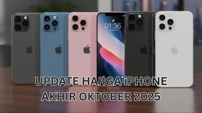 Harga iPhone Seri Lama Anjlok Drastis Hingga Rp4 Juta di Akhir Oktober 2025, Ini Penyebabnya!