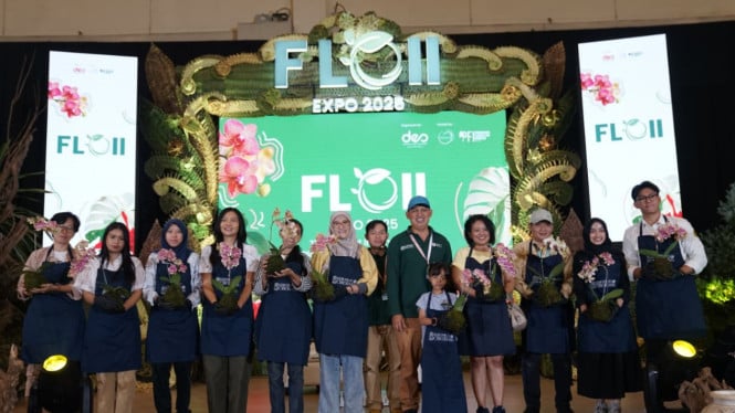 BRI Perkuat Ekonomi Hijau Lewat FLOII Expo 2025, Dorong Tanaman Hias Go Global