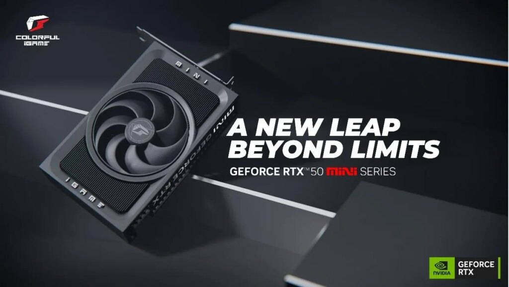 COLORFUL Rilis iGame GeForce RTX 50 MINI OC, Solusi Kuat untuk PC ITX Compact