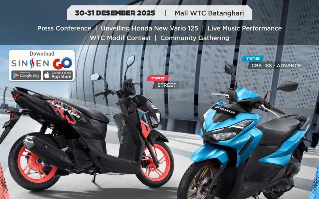 All New Honda Vario 125 Hadir dengan Desain Terbaru, Intip Fitur dan Pilihan Warnanya