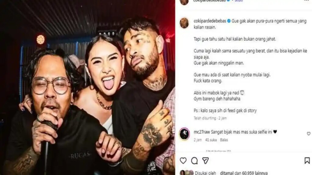 Respons Coki Pardede Usai Onad Terseret Kasus Narkoba, Sindir Habib Jafar di Media Sosial