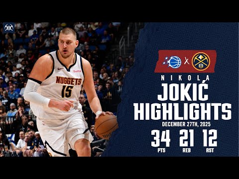 Rekam Jejak Langka Nikola Jokić: Cetak 30 Poin, 20 Rebound, dan 10 Assist Lawan ORL