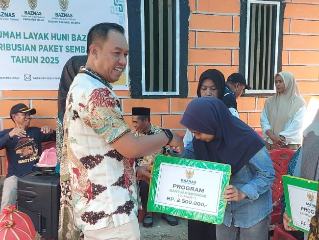 BAZNAS Bangun Hunian Layak, Wakil Bupati Sinjai Lakukan Peresmian untuk Masyarakat Membutuhkan