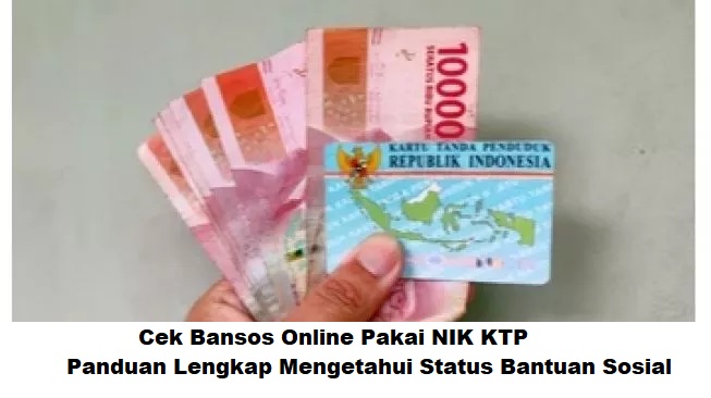 Cara Mudah Cek Status Bantuan Sosial dengan NIK KTP Secara Online Terbaru 2025