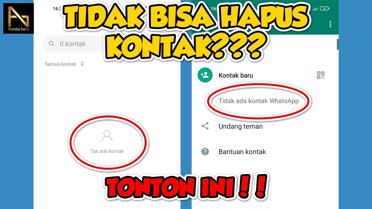 Tips Efektif Menghapus Kontak WhatsApp Orang Lain dari Ponsel Anda dengan Cepat