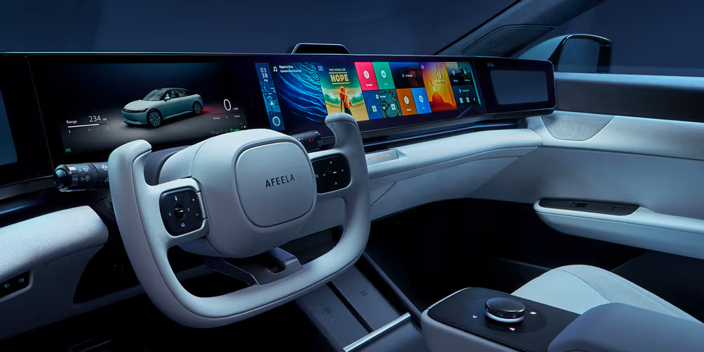Afeela: Mobil Listrik Kolaborasi Sony Honda dengan Pengalaman Gaming Tanpa Batas