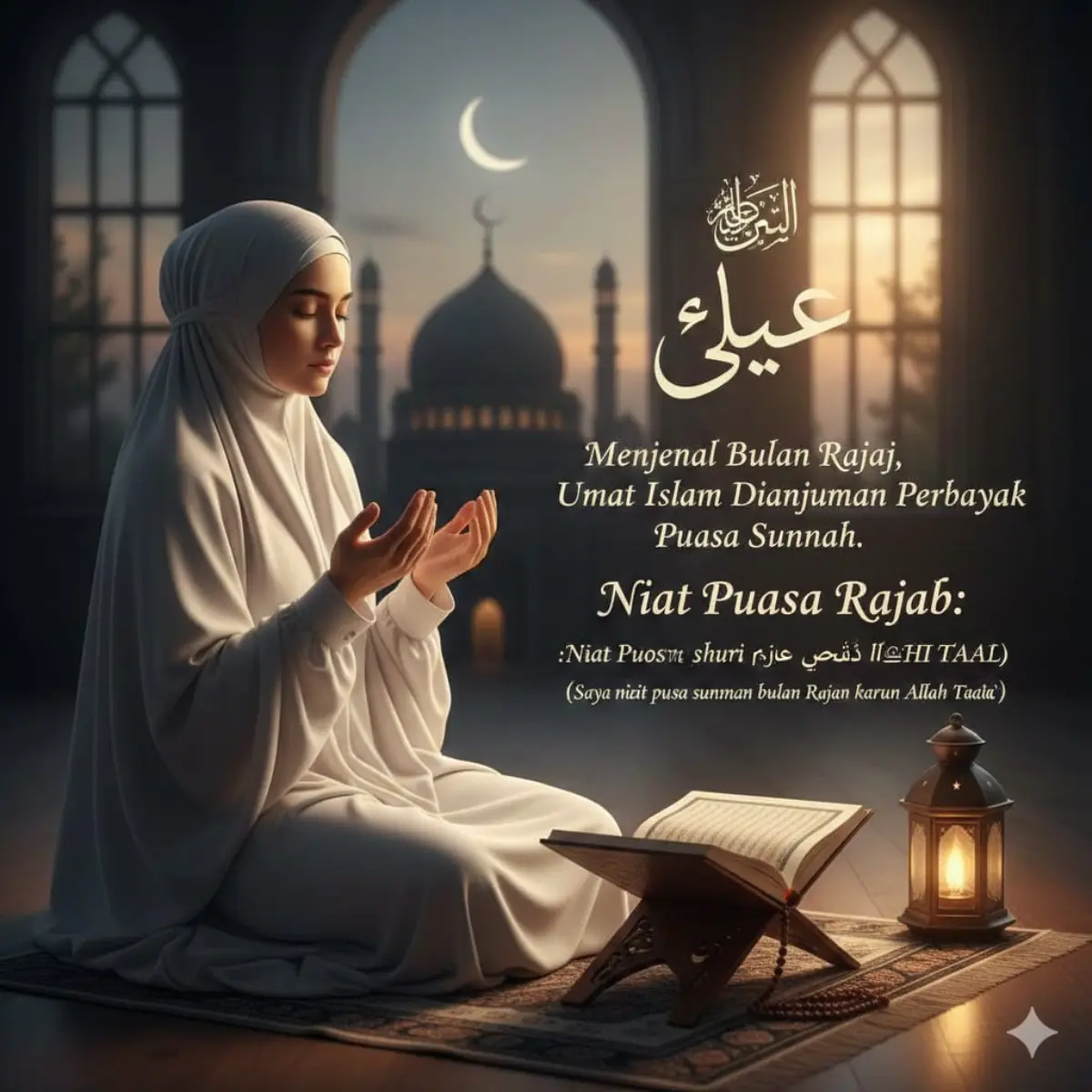 Sambut Bulan Rajab dengan Perbanyak Puasa Sunnah, Ini Bacaan Niat yang Disarankan Sambut Bulan Rajab dengan Perbanyak Puasa Sunnah, Ini Bacaan Niat yang Disarankan