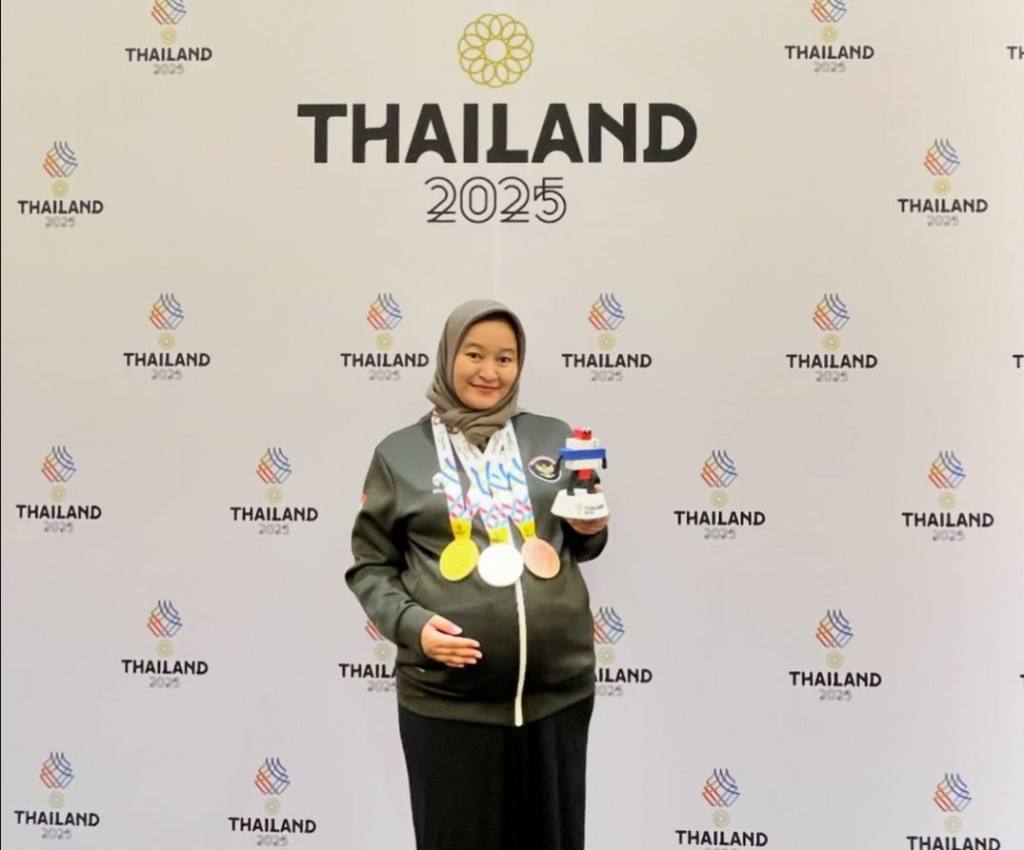 Medina Raih 3 Medali untuk Indonesia Meski Hamil Besar, Bukti Semangat Juang Tinggi