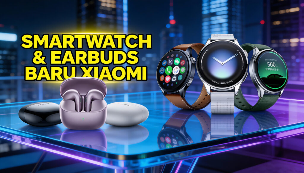 Xiaomi Watch 5 dan Buds 6 Siap Meluncur, Ini Bocoran Fitur Unggulannya