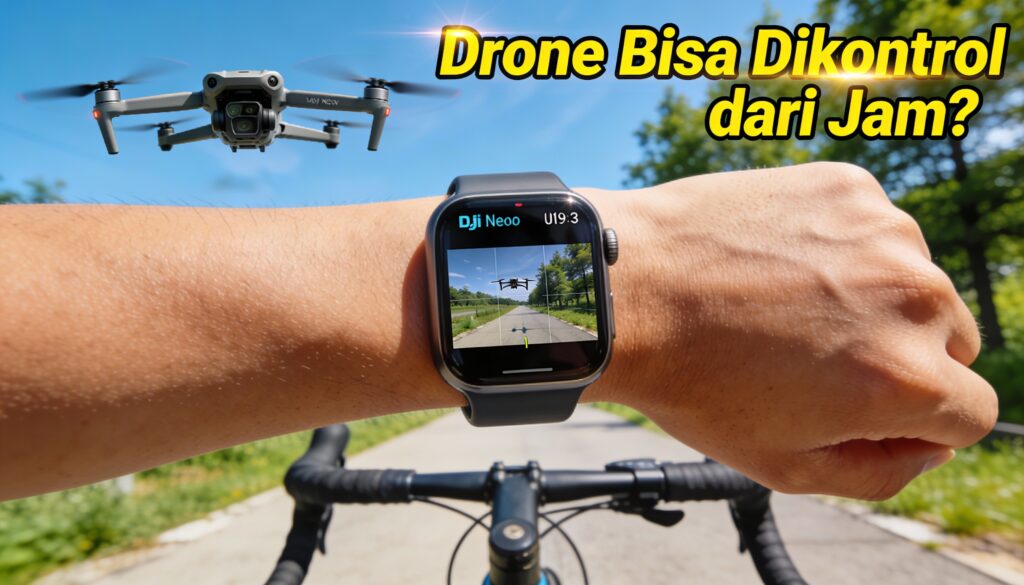 Fitur Baru DJI Fly, Kontrol Drone DJI Langsung dari Apple Watch Tanpa Ribet