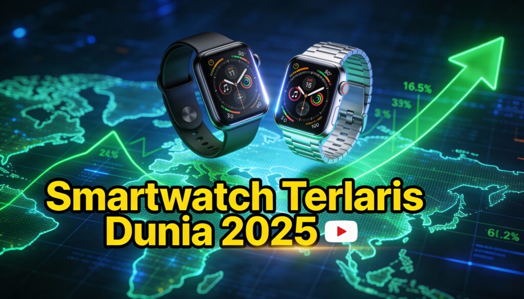 5 Brand Smartwatch Terpopuler 2025, Tiga Besar Datang dari China