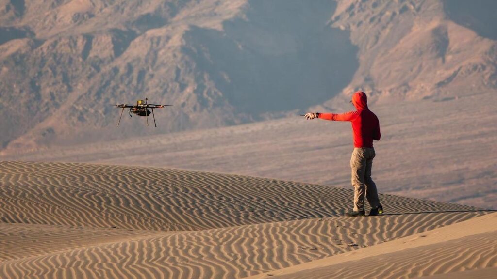 Eksperimen Drone NASA di Gurun Ekstrem, Citra Luar Angkasa Terkini yang Menakjubkan