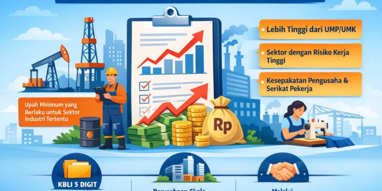 Mengenal Upah Minimum Sektoral 2026: Aturan Terbaru dan Dampaknya bagi Pekerja Indonesia