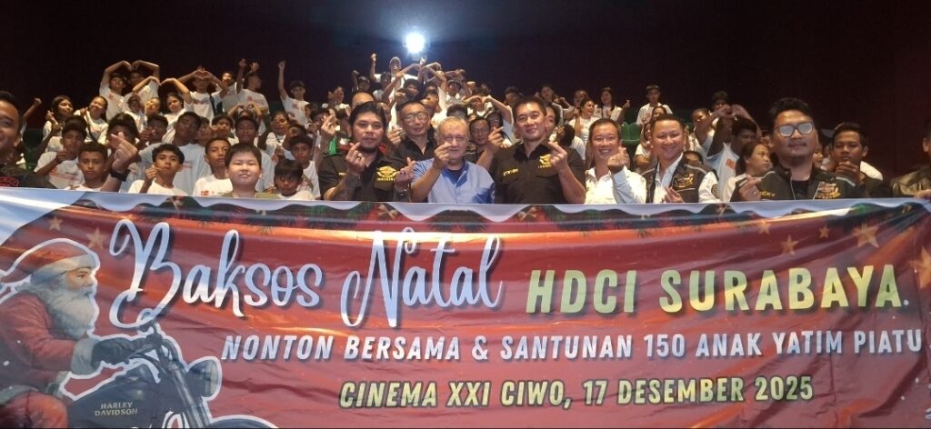 Kegiatan Sosial HDCI Surabaya: Anak Panti Asuhan Nikmati Serunya Nonton Bareng di Bioskop