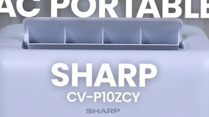 AC Sharp Portable CV-P10ZCY: Solusi Pendingin Praktis dan Mudah Dipindah-pindah untuk Rumah Anda