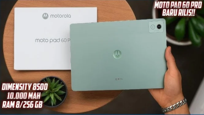 Motorola Moto Pad 60 Pro: Tablet Kerja Profesional untuk Produktivitas Maksimal