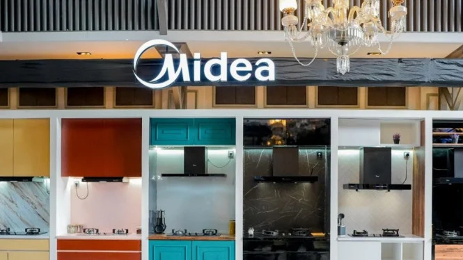 Dapur Mewah Ala Hotel Bintang Lima dengan Kompor Tanam & Cooker Hood Midea Mulai 1,5 Juta