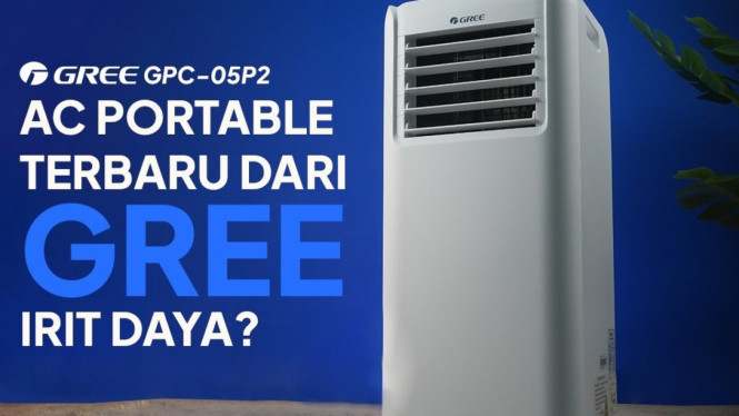 AC Portable Gree GPC05 P2: Solusi Pendingin Hemat Energi, Mudah Dipindah Sesuai Kebutuhan