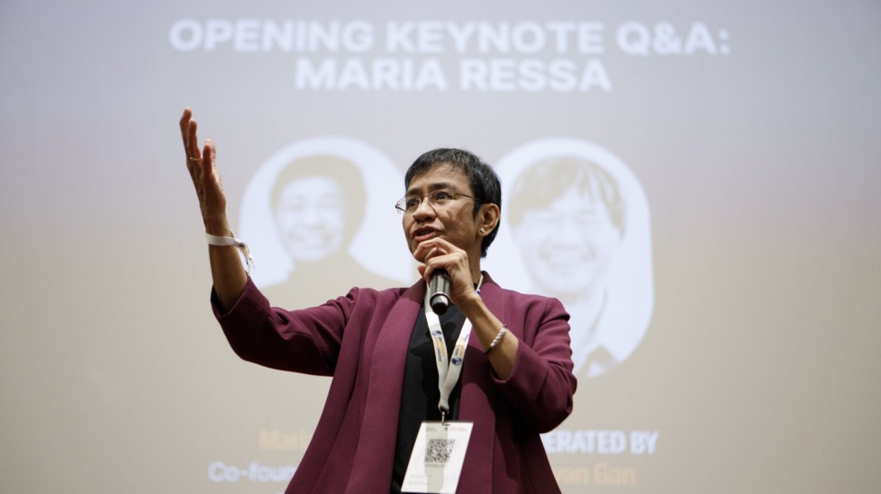 Pendiri Rappler Maria Ressa Dorong Kolaborasi Radikal Media di Tengah Krisis Demokrasi Pendiri Rappler Maria Ressa Dorong Kolaborasi Radikal Media di Tengah Krisis Demokrasi