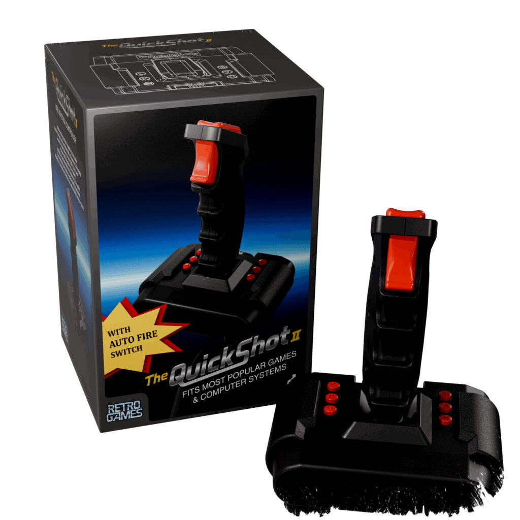 Joystick Legendaris 80an Quickshot II Hadir Kembali dengan Fitur Modern dan USB Support