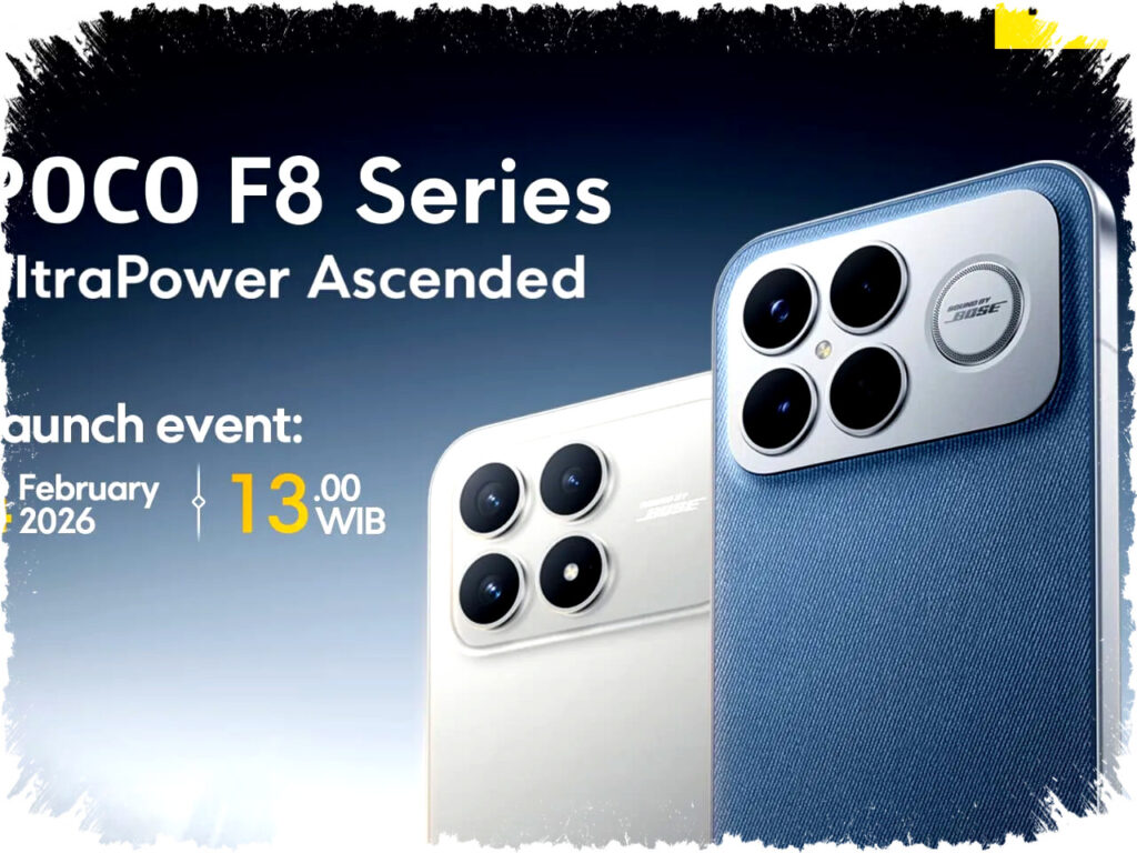 POCO F8 Series Resmi Hadir di Indonesia 4 Februari 2026 dengan Performa Flagship Ekstrem & Fitur Canggih