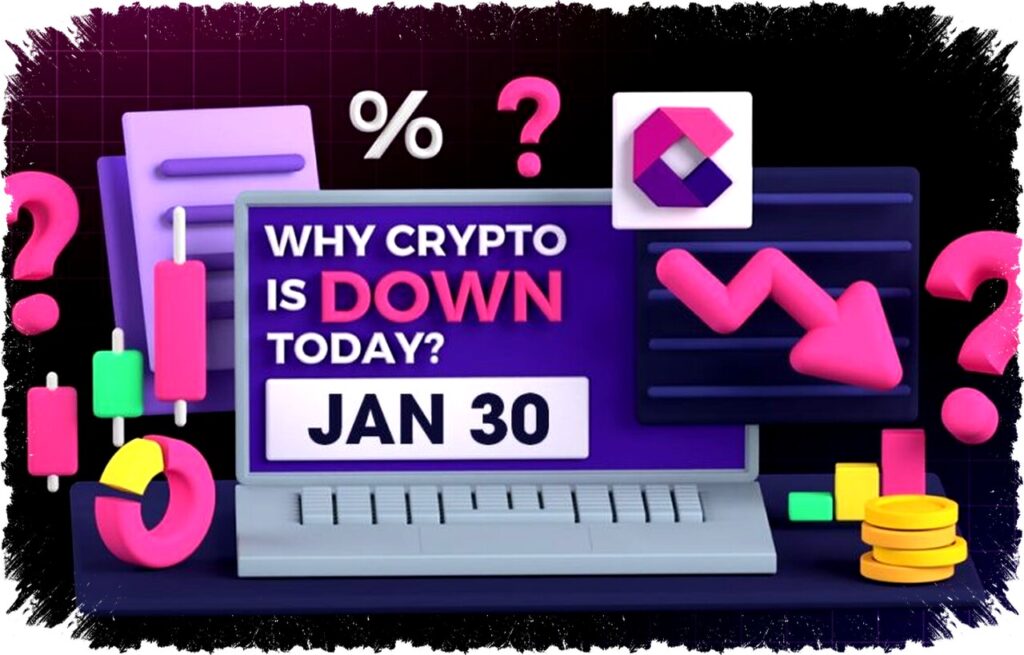 Mengapa Crypto Turun 5,8% Hari Ini? Analisis Pasar & Faktor Penurunan 30 Januari 2026