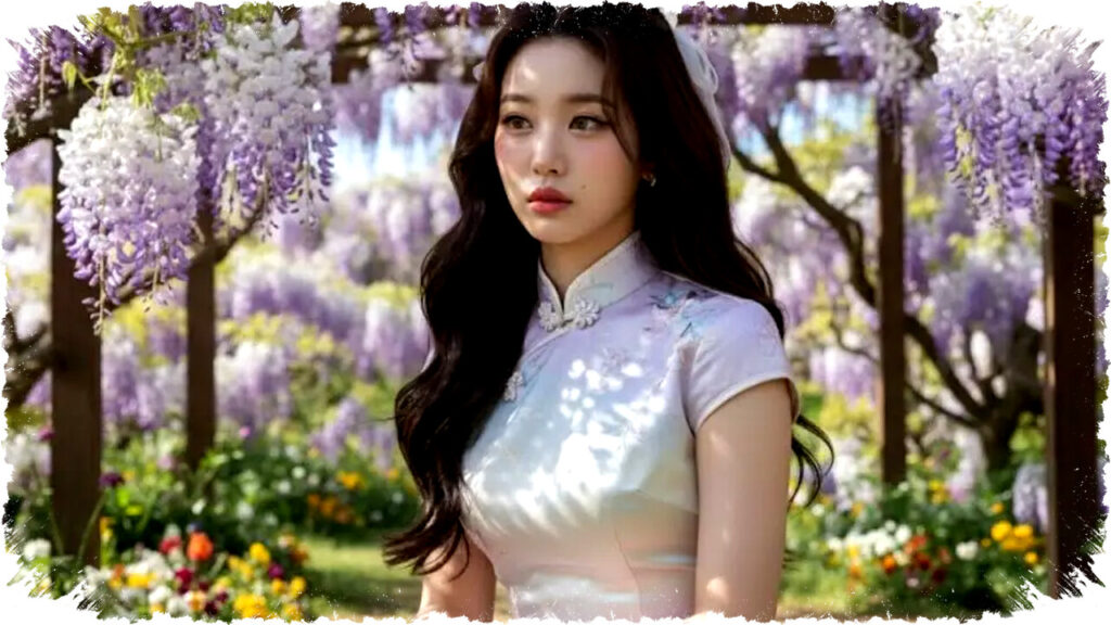 5 Prompt AI Ubah Foto Biasa Jadi Cheongsam Wisteria Realistis Ala China, Hasil Profesional