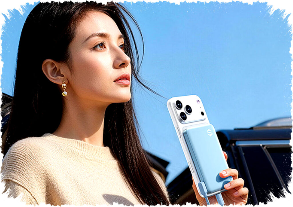 Black Shark Blade 3 Power Bank Magnetic 10.000mAh dengan Fast Charging 30W & Wireless 15W