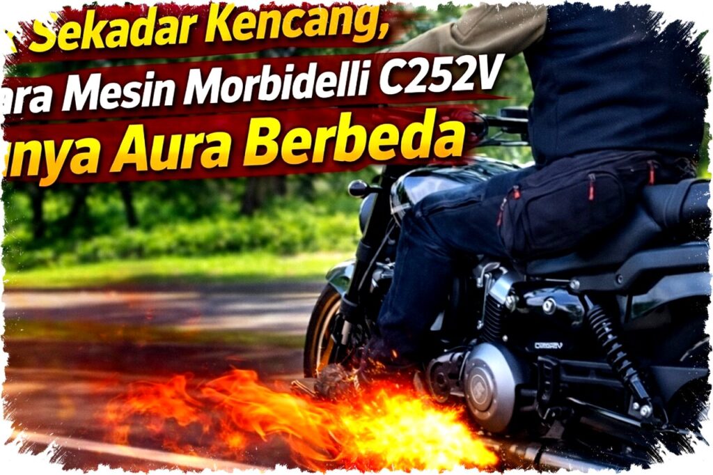 Morbidelli C252V: Suara Mesin Berkarakter Kuat dan Stabil, Lebih dari Sekadar Kencang