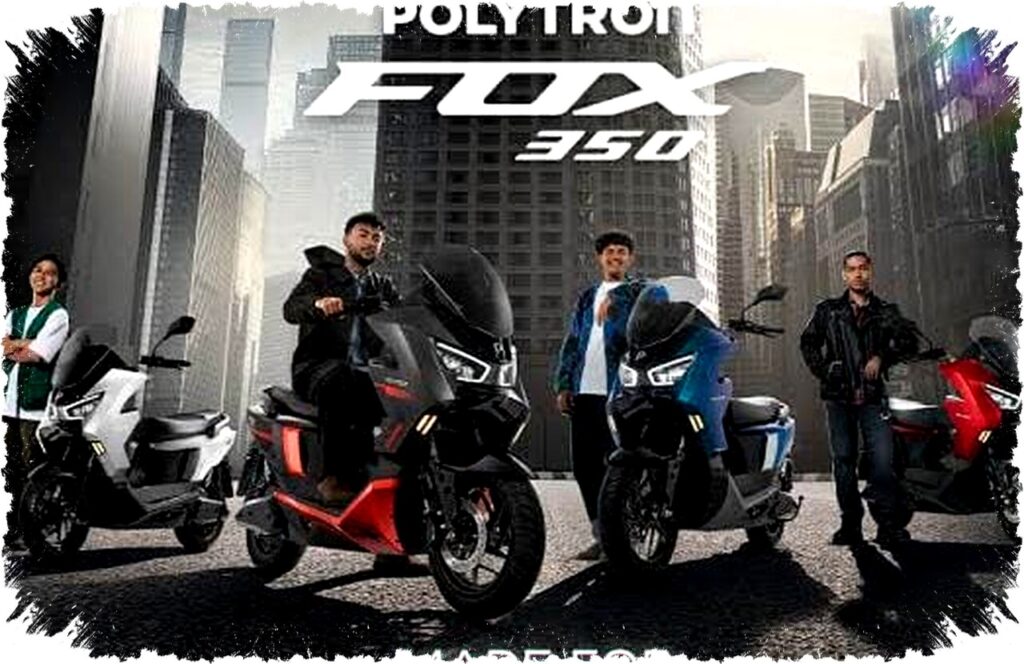 Polytron Fox 350: Motor Listrik Performa Tangguh dengan Fitur Modern dan Teknologi Canggih