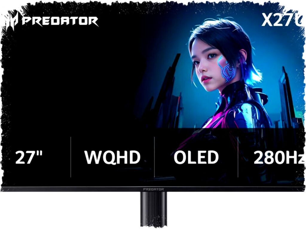 Diskon 30% Monitor Gaming Acer Predator 27 QD-OLED 280Hz 1440p dengan Kualitas HDR Tinggi