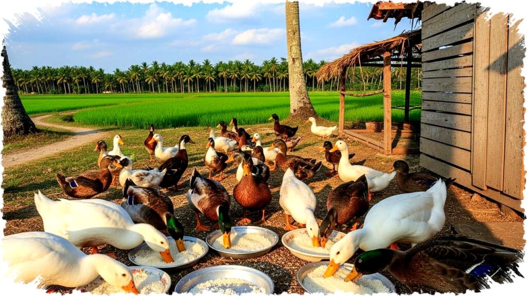 Cara Membuat Pakan Bebek dari Nasi Sisa Agar Cepat Bertelur dan Panen Telur Melimpah