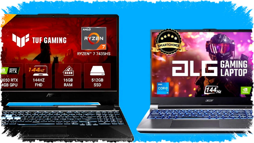 Asus TUF Gaming A15 Ryzen 7 vs Acer SmartChoice ALG i5-13420H: Pilihan Laptop Gaming Terbaik?