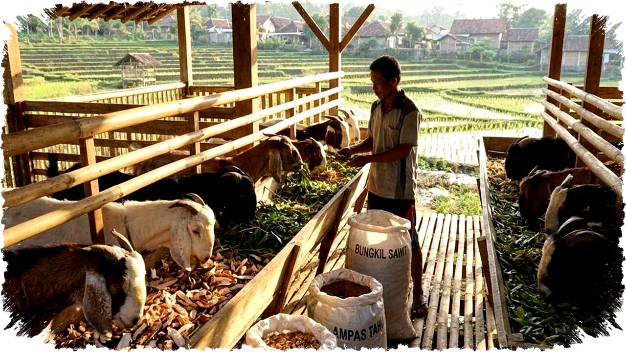 Alternatif Pakan Ternak Kambing Pengganti Rumput: Praktis, Murah, dan Cepat Membuat Gemuk