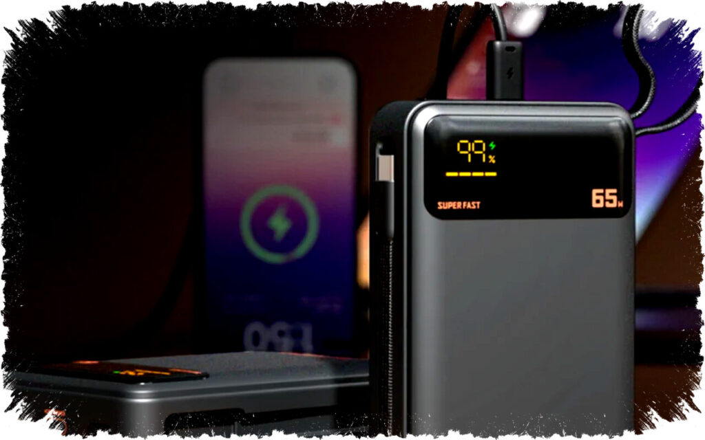 Portronics Ignis 65: Power Bank 20.000mAh dengan Fast Charging 65W USB-C PD Terbaru
