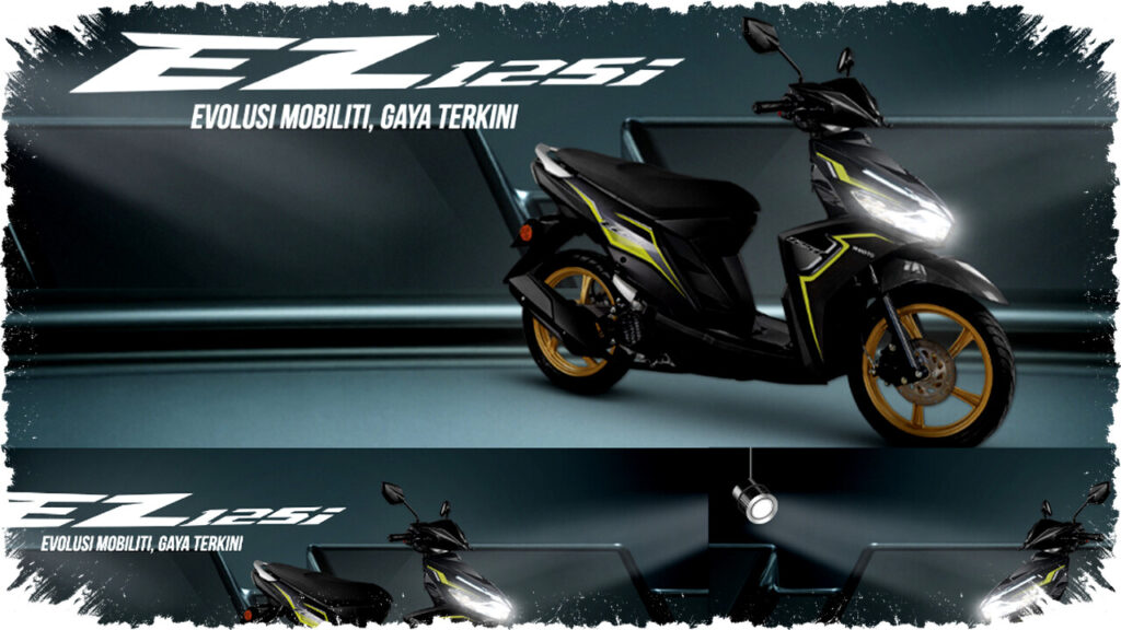 WMOTO EZ125i Skutik 125cc dengan Tangki 6 Liter, Saingan Serius Honda Vario di 2026
