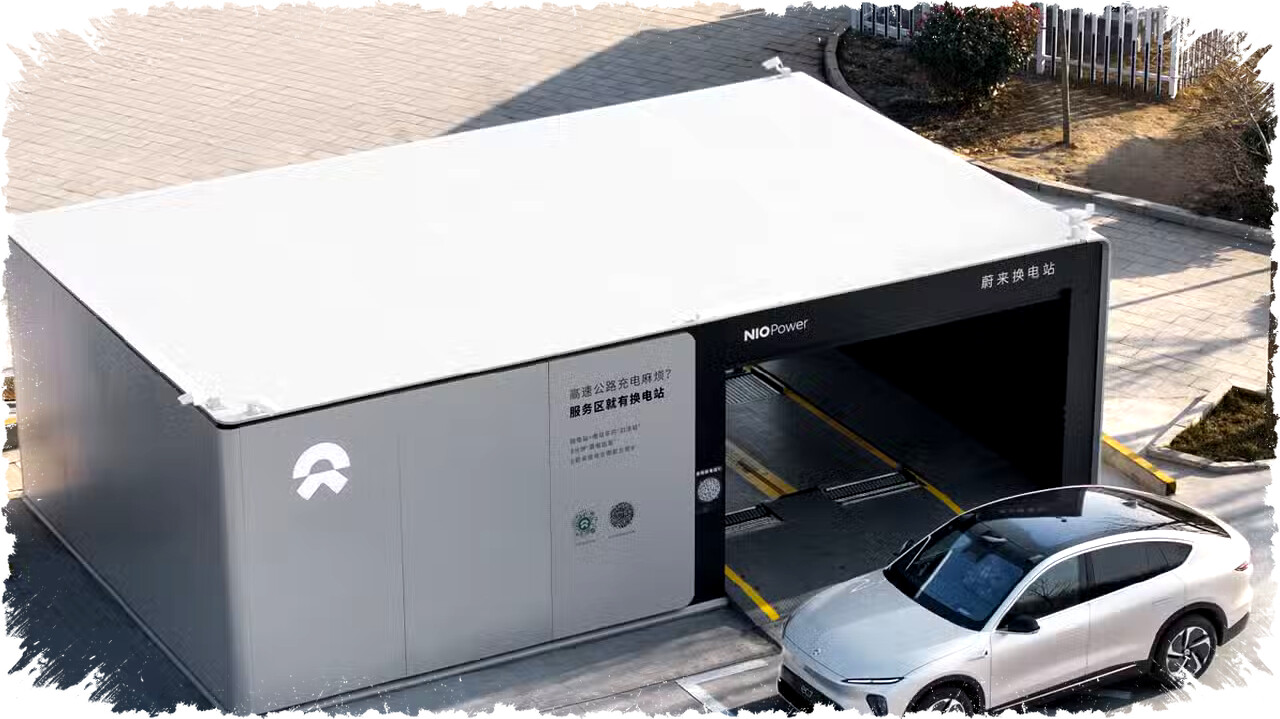 Nio Ikut Uji Coba V2G Besar di Jiangsu, Stasiun Tukar Baterai Hasilkan 1.540 kW ke Jaringan Listrik