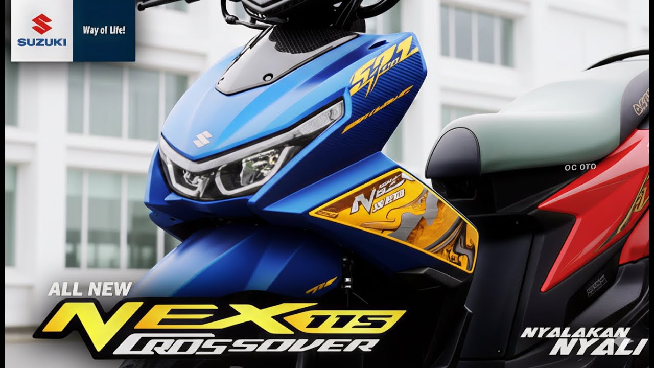 Suzuki Serang Honda Beat! All New Suzuki Nex 155 Crossover Meluncur Dengan Tampilan Yang Lebih Keren All New Suzuki Nex 155 Crossover Meluncur Dengan Tampilan Yang Lebih Keren