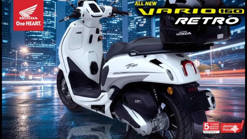 Honda Kembali Hajar Yamaha! New Honda Vario 160 Retro Versi 2026 Meluncur, Desainnya Keren