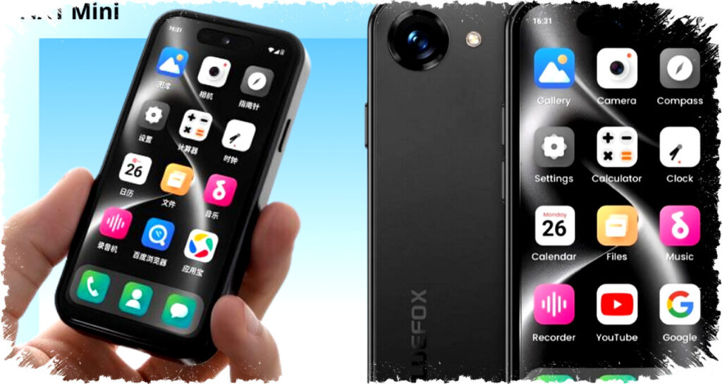 Bluefox NX1 Mini: Smartphone Android 15 Layar 4 Inci, Kamera 48 MP, Ideal untuk Pengguna Satu Tangan