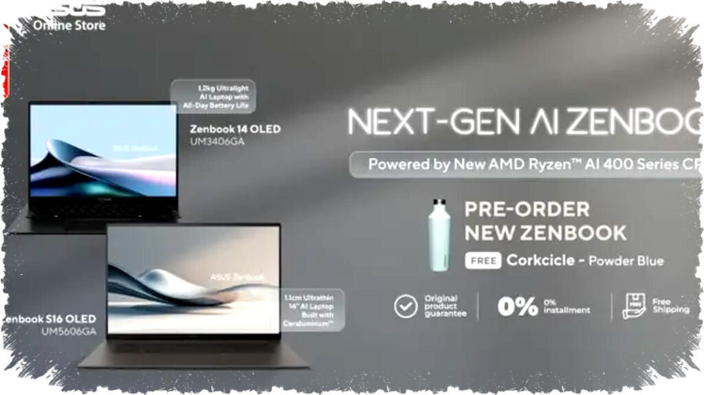 Pre-order Laptop AI Zenbook Resmi Dibuka, Dapatkan Bonus Corkcicle Eksklusif untuk 20 Pembeli!